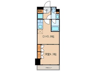 ルフォンプログレ文京湯島の物件間取画像